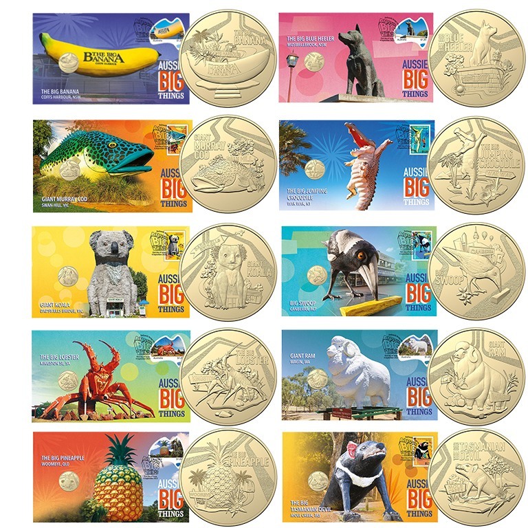 Australia 2022 The Elf on the Shelf Postal Numismatic Cover Stamp & 1