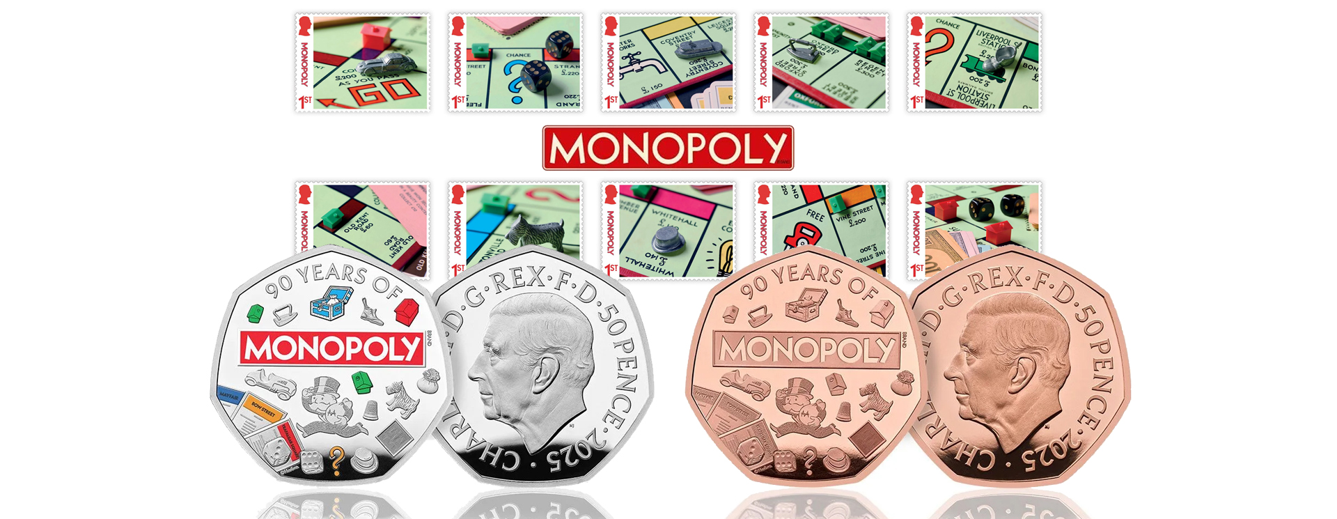Royal Mail's new issue - 90 years of Monopoly