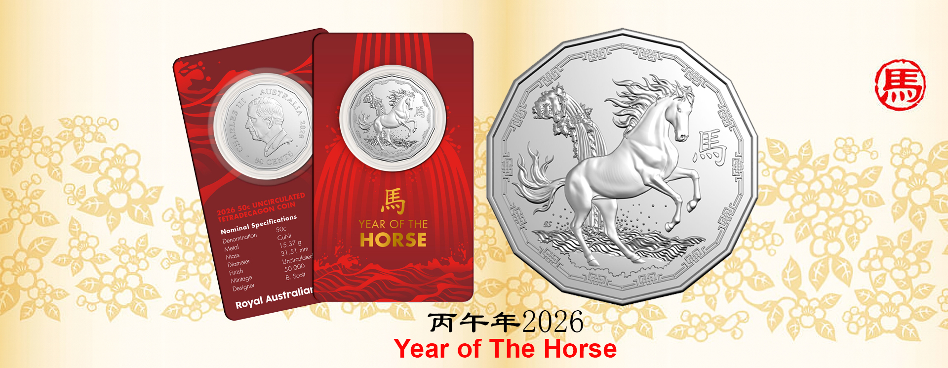Australia 2026 Year of The Horse