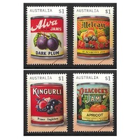 Australia 2018 Vintage Jam Labels Set of 4 Stamps MUH SG4864/67