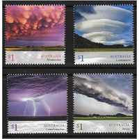 Australia 2018 Cloudscapes Set of 4 Stamps MUH SG4899/902