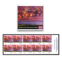 Australia 2018 Cloudscapes Mammatus Booklet of 10 Stamps MUH Self-Adhesive