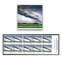 Australia 2018 Cloudscapes Arcus Booklet of 10 Stamps MUH Self-Adhesive