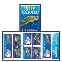 Australia 2018 Reef Safari Booklet/10 Stamps MUH Self-Adhesive 