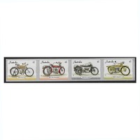 Australia 2018 Vintage Motorcycles Set/4 Coil Stamps MUH Self-Adhesive SG4958/61