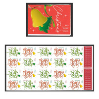Australia 2018 Christmas Typographical Booklet/20 Stamps MUH Self-Adhesive