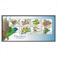 Australia 2018 Finches of Australia Mini Sheet MUH Exclusive to Year Book
