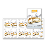 Australia 2019 Moments to Treasure Gold Rings Booklet/10 Stamps MUH Self-adhesive