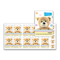 Australia 2019 Moments to Treasure Teddy Bear Booklet/10 Stamps MUH Self-adhesive