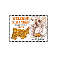 Australia 2019 Welcome Stranger Discovered 1869 Sinlge Stamp MUH