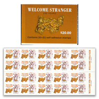 Australia 2019 Welcome Stranger Discovered 1869 Booklet/20 Stamps Self-adhesive MUH
