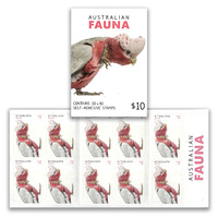 Australia 2019 Australian Fauna Galah Booklet/10 Stamps Self-adhesive MUH