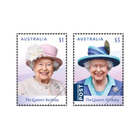 Australia 2019 The Queen's Birthday Set of 2 Stamps MUH
