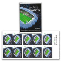 Australia 2019 Sports Stadiums AAMI Park, Vic Booklet/10 Stamps Self-adhesive MUH
