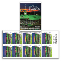 Australia 2019 Sports Stadiums Sydney Cricket Ground, NSW Booklet/10 Stamps Self-adhesive MUH