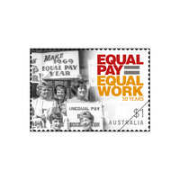 Australia 2019 Principle of Equal Pay: 50 Years Single Stamp MUH