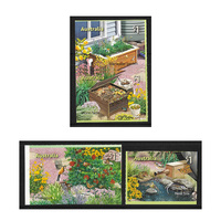 Australia 2019 In the Garden (Stamp Collecting Month) Set of 4 Ex-Booklet Stamps Self-adhesive MUH