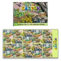 Australia 2019 In the Garden (Stamp Collecting Month) Booklet/20 Stamps Self-adhesive MUH