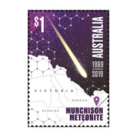 Australia 2019 Murchison Meteorite: 1969 Sinlge Stamp MUH