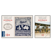 Australia 2019 Centenary of First England to Australia Flight Set of 2 Stamps MUH