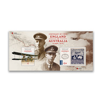 Australia 2019 Centenary of First England to Australia Flight Mini Sheet of 2 Stamps MUH