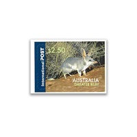 Australia 2019 Greater Bilby $2.50 Ex-Booklet International Stamp Self-adhesive MUH