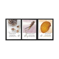 Australia 2019 Seed Banking Set of 3 Ex-Booklet Stamps Self-adhesive MUH