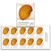 Australia 2019 Seed Banking Epacris petrophila Booklet/10 Stamps Self-adhesive MUH