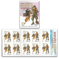 Australia 2019 Fair Dinkum Aussie Alphabet "D" Booklet/10 Stamps Self-adhesive MUH