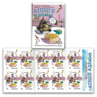 Australia 2019 Fair Dinkum Aussie Alphabet "P" Booklet/10 Stamps Self-adhesive MUH