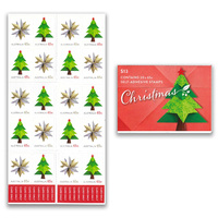 Australia 2019 Christmas Tree & Star Booklet/20 Stamps  Self-adhesive MUH