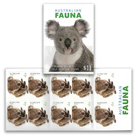 Australia 2019 Aussie Fauna II Koala Booklet/10 Stamps Self-adhesive MUH