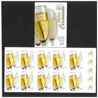 Australia 2020 Joyful Occasions Glasses Booklet /10 Stamps Self-adhesive MUH 