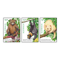 Australia 2020 Tree-dwellers of the Tropics Set of 3 Stamps MUH