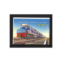 Australia 2020 50 Years Transcontinental Railway Ex-Booklet Stamp Self-adhesive MUH