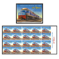 Australia 2020 50 Years Transcontinental Railway Booklet/20 Stamps Self-adhesive MUH