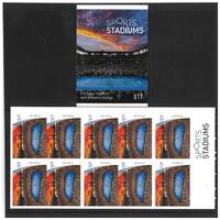 Australia 2020 Sport Stadiums Rod Laver Arena, Vic Booklet/10 Stamps Self-adhesive MUH