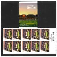 Australia 2020 Sport Stadiums Adelaide Oval, SA Booklet/10 Stamps Self-adhesive MUH