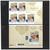 Australia 2020 The Queen's Birthday Sheetlet of 5 International Stamps Self-adhesive MUH