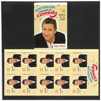 Australia 2020 Legends of Comedy Adam Hills Booklet/10 Stamps Self-adhesive MUH