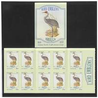 Australia 2020 Bird Emblems Brolga Booklet/10 Stamps Self-adhesive MUH