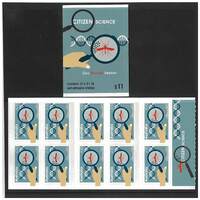 Australia 2020 Citizen Science Zika Mozzie Seeker Booklet/10 Stamps Self-adhesive MUH