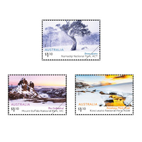 Australia 2020 Australian Alps Set of 3 Stamps MUH