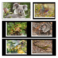 Australia 2020 Wildlife Recovery Set of 6 Stamps MUH