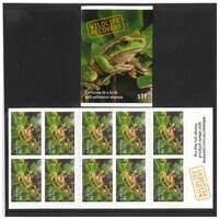 Australia 2020 Wildlife Recovery Davies’ Tree Frog Booklet/10 Stamps Self-adhesive MUH