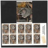 Australia 2020 Wildlife Recovery Kangaroo Island Dunnart Booklet/10 Stamps Self-adhesive MUH