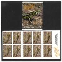 Australia 2020 Wildlife Recovery Blue Mountains Water Skink Booklet/10 Stamps Self-adhesive MUH