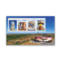 Australia 2020 Water Tower Art Mini Sheet of 4 Stamps MUH