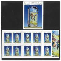Australia 2020 Water Tower Art Jenny McCracken, Gulargambone NSW Booklet/10 Stamps Self-adhesive MUH