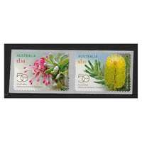 Australia 2020 National Botanic Gardens: 50 Years Set of 2 Coil Stamps Self-adhesive MUH